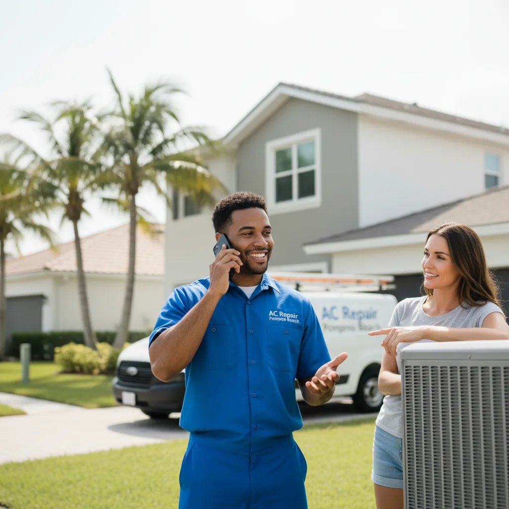AC Repair Pompano Beach customer support in East Point